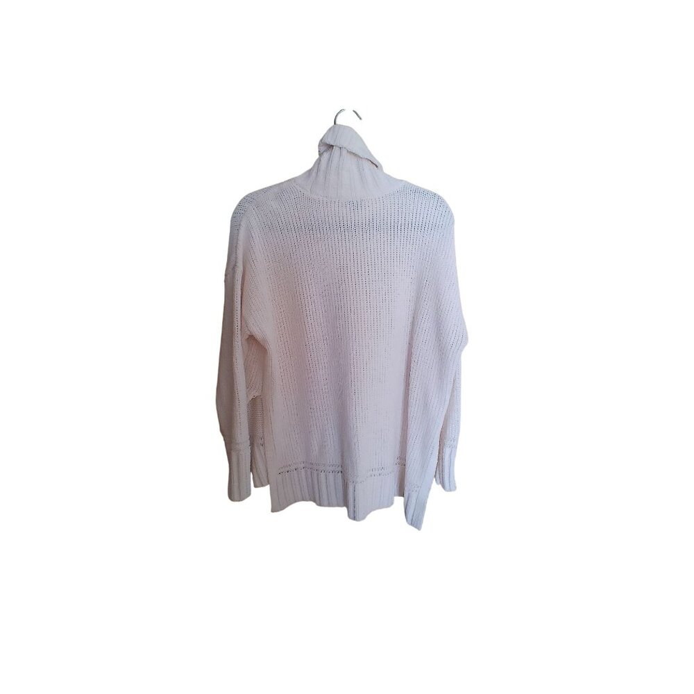 Aerie Relaxed Ivory Knit Pullover Turtleneck‎ Sweater Size S/P - Picture 2 of 5